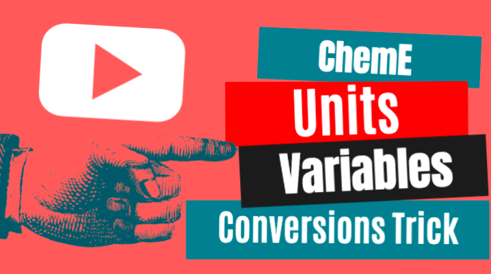 Intro Chemical Engineering Units, Conversions and Equations